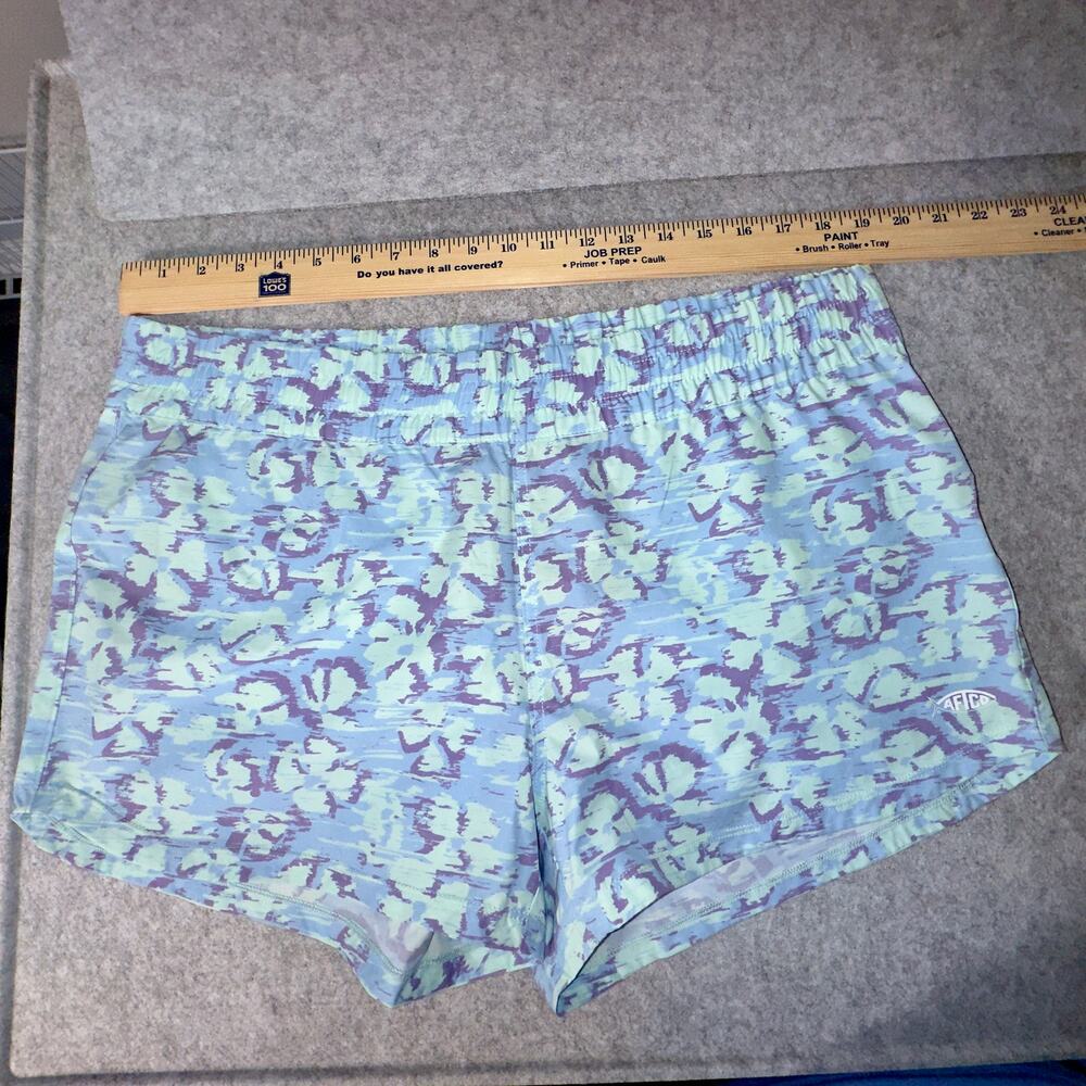 NWT Women's AFTCO Patterned Boardshorts Size XL Fan Favorite